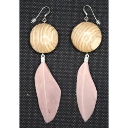 Boucles d'oreilles "grain...